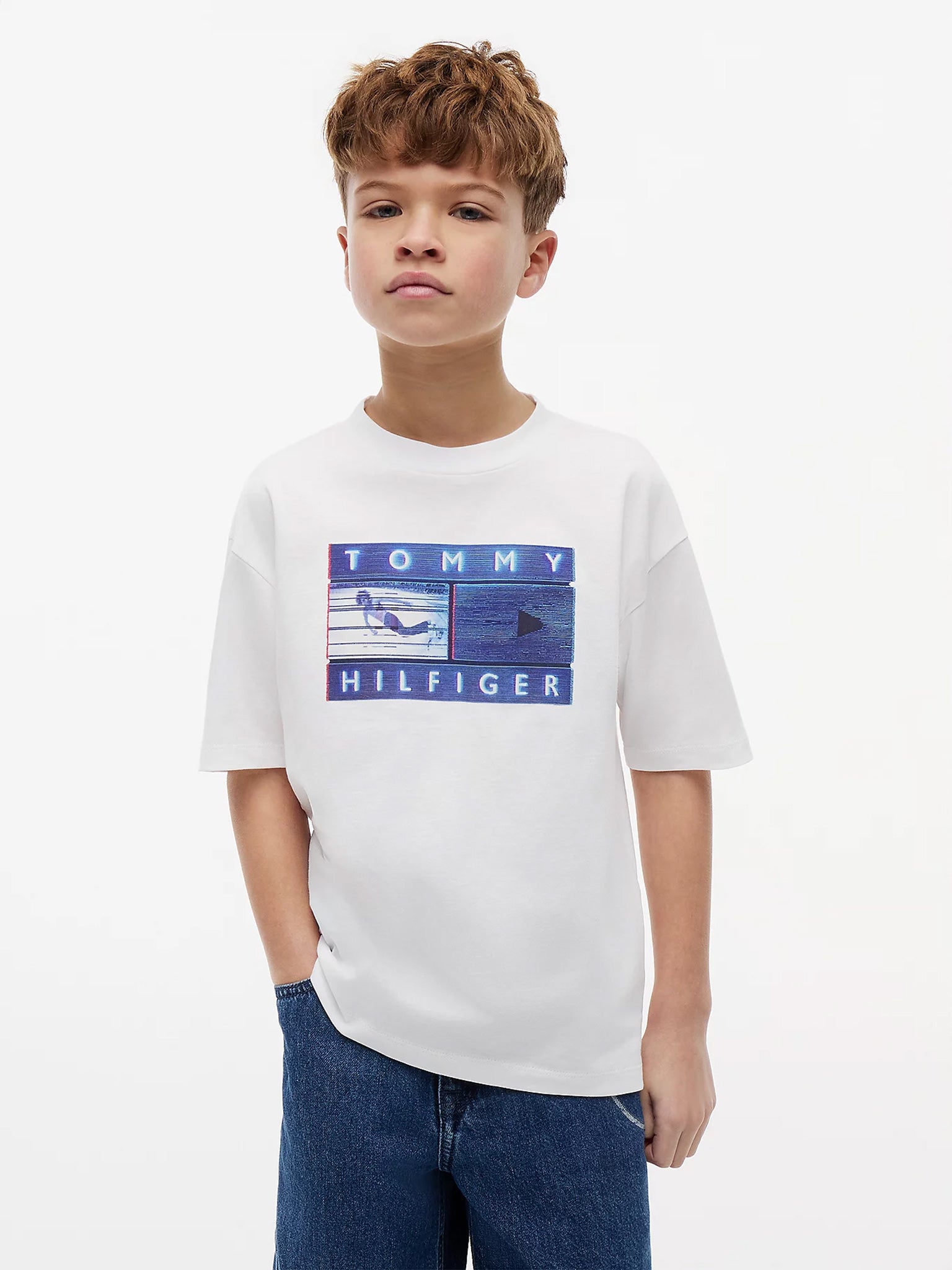 Παιδική μπλούζα SEASONAL GRAPHIC T-SHIRT SS KB0KB10518YBR | KB0KB10518YBR
