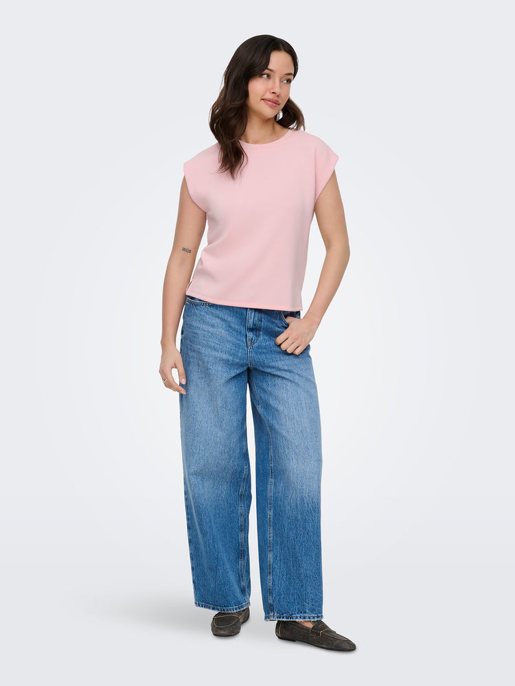 Γυναικεία μπλούζα ONLMAYA S/L BOXY TOP SWT 15376065 | 15376065