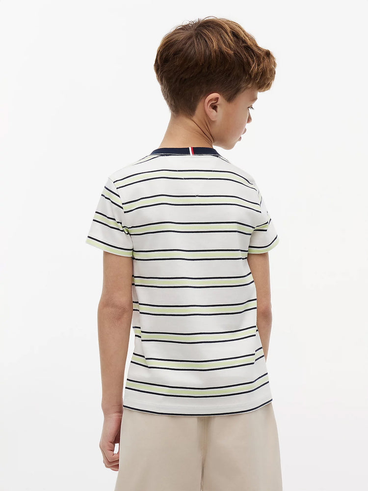 Παιδική μπλούζα ριγέ ESSENTIAL COTTON TEE S/S KB0KB068790AA | KB0KB068790AA