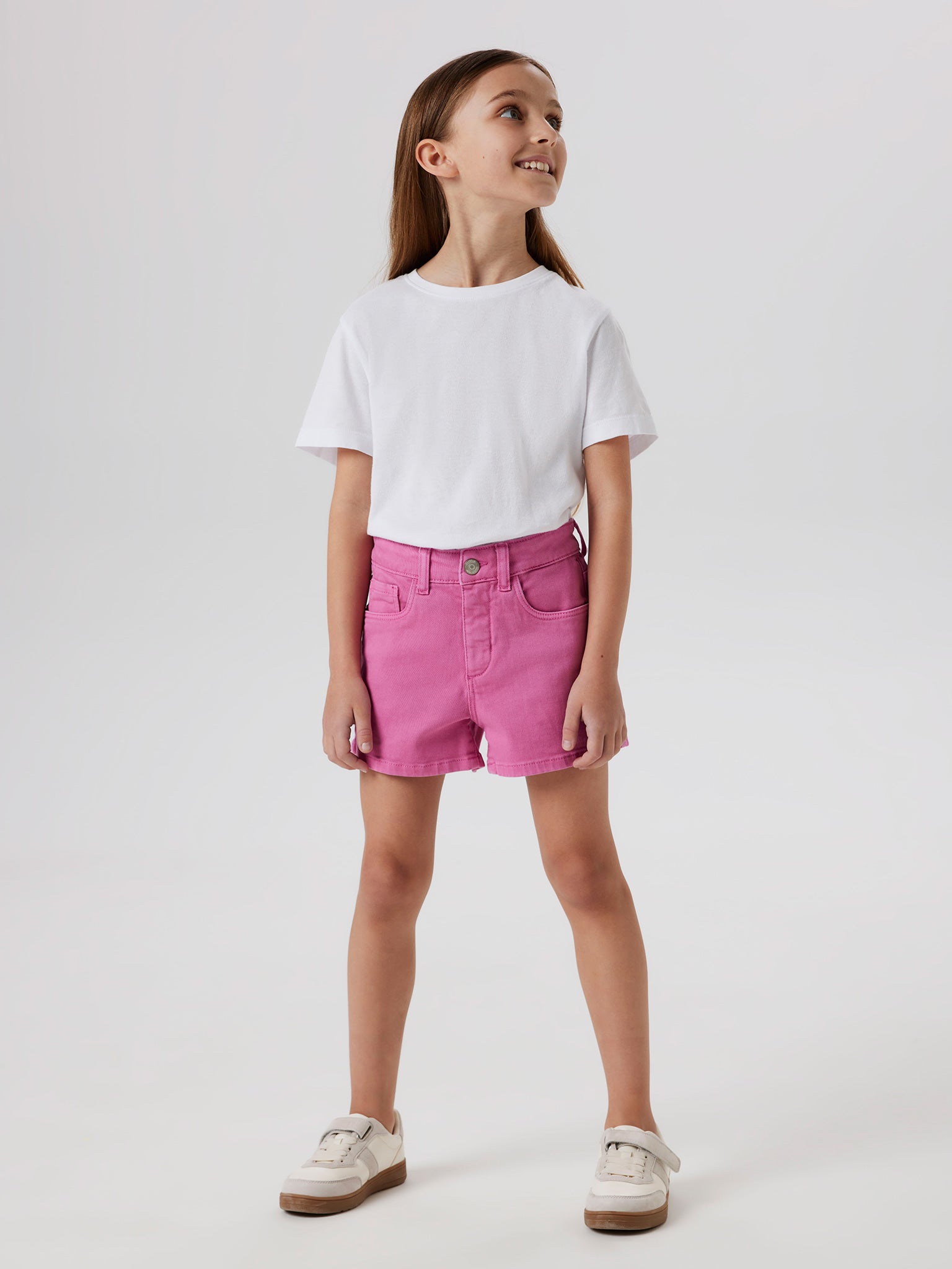 Εφηβικό σορτς τζιν NKFROSE MOM TWILL SHORTS 1081-BK NOOS 13252819 | 13252819
