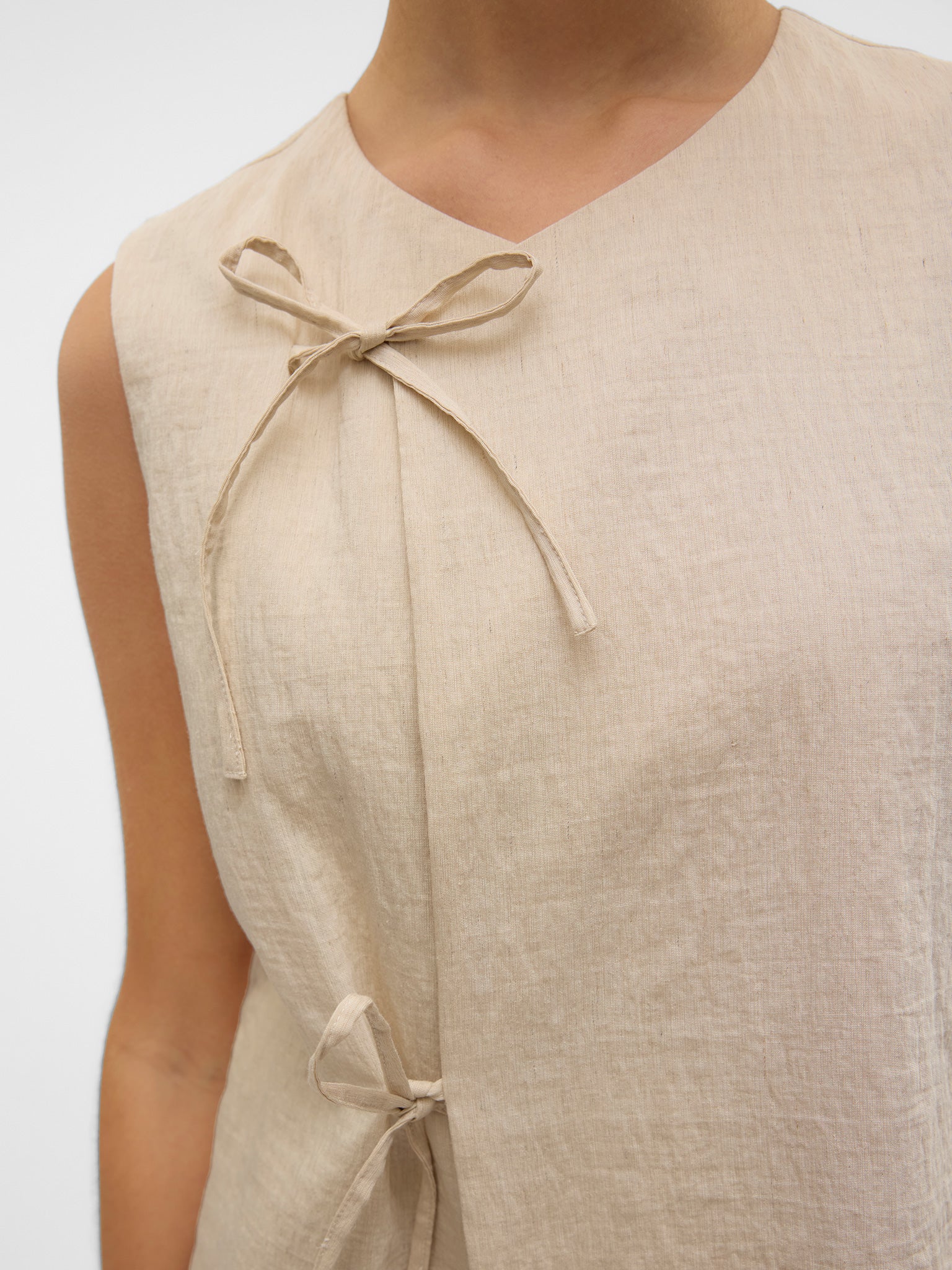 Γυναικείο γιλέκο VMFEA SL STRING WAISTCOAT 10326935 | 10326935