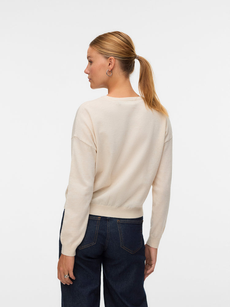 Γυναικεία ζακέτα πλεκτή VMMARINA LS O-NECK CARDIGAN 10331831 | 10331831