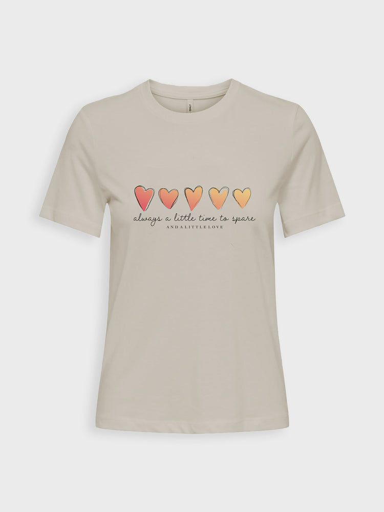 Γυναικείο t-shirt ONLHENNY LIFE REG S/S TOP BOX JRS 15327666 | 15327666