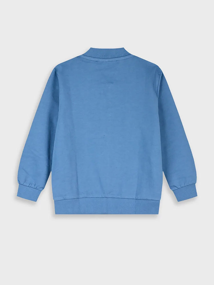 Παιδική ζακέτα φούτερ (royal blue) 12-226103-5 | 12-226103-5