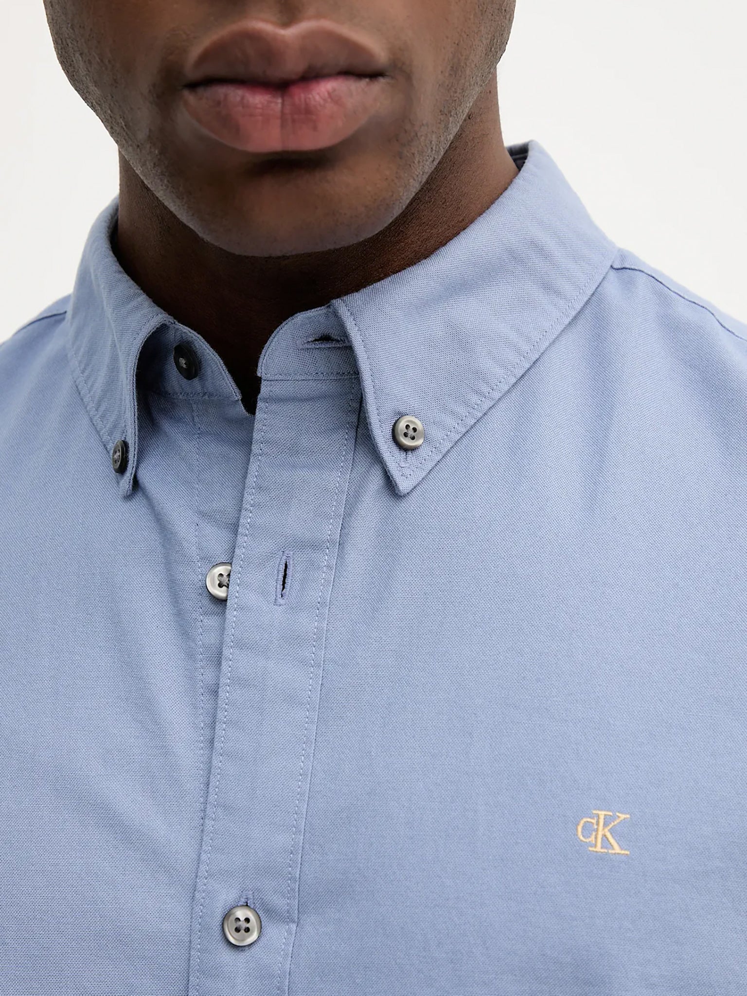 Ανδρικό πουκάμισο oxford LS SOLID OXFORD CLASSIC SHIRT LV140EM125C1Q | LV140EM125C1Q