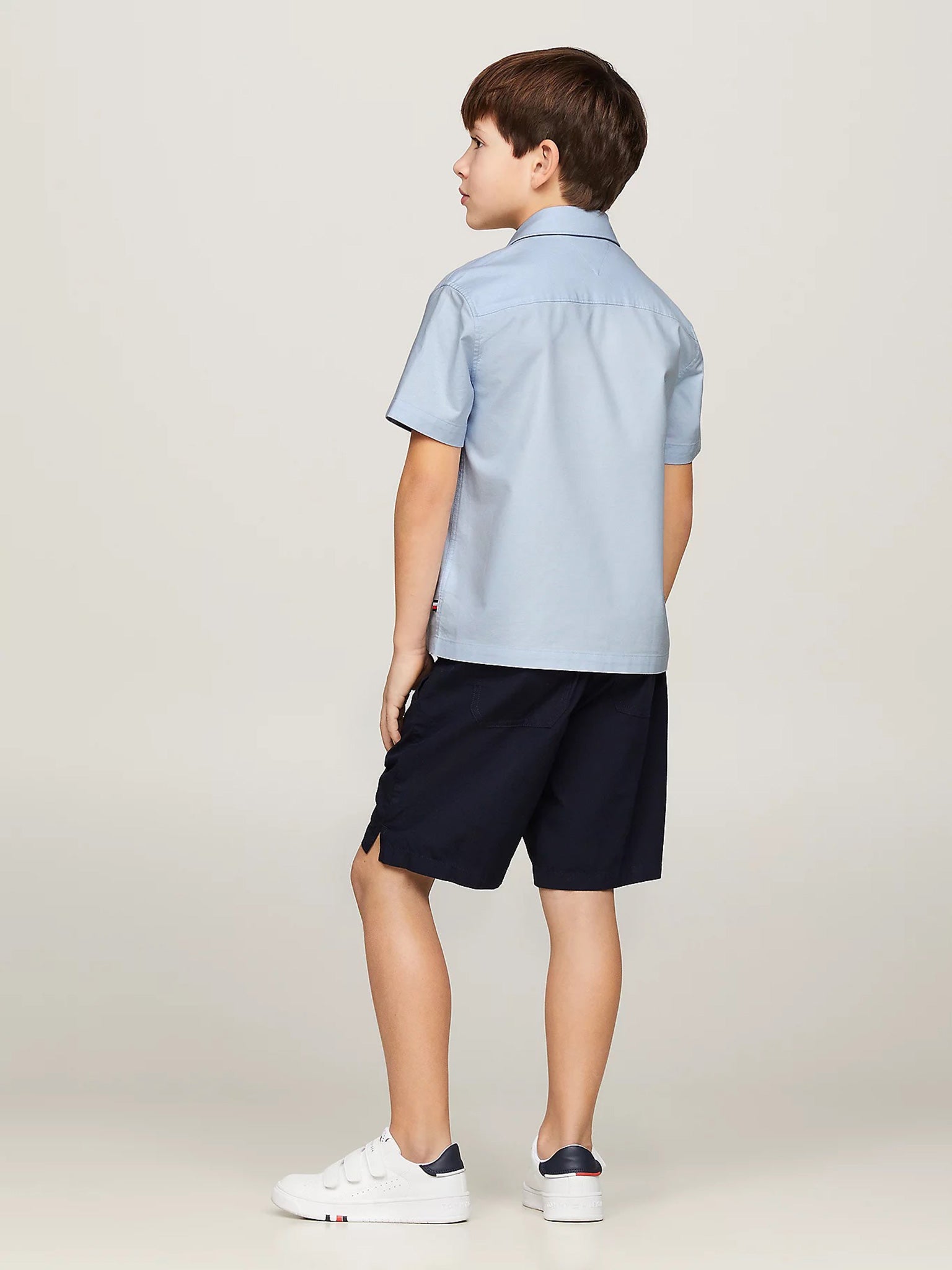 Παιδικό πουκάμισο oxford ESSENTIAL SHORT SLEEVE OXFORD SHIRT KB0KB08864C1O | KB0KB08864C1O