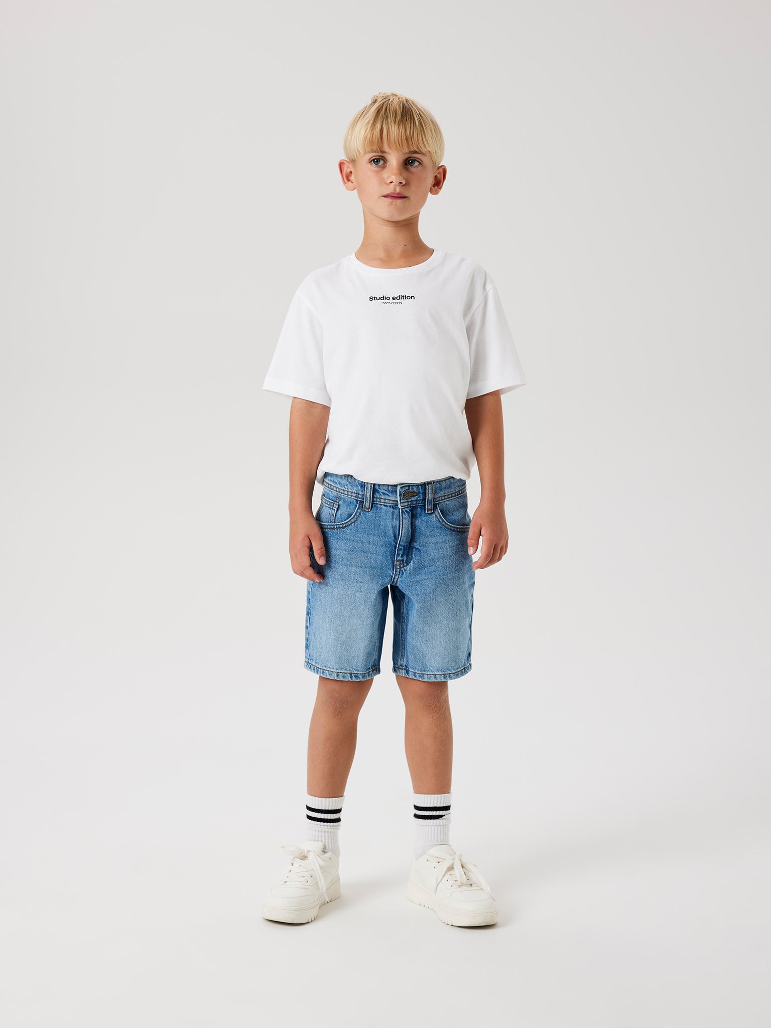 Εφηβική βερμούδα τζιν light blue NKMRYAN REG L DNM SHORTS 6750-DM NOOS 13240777 | 13240777