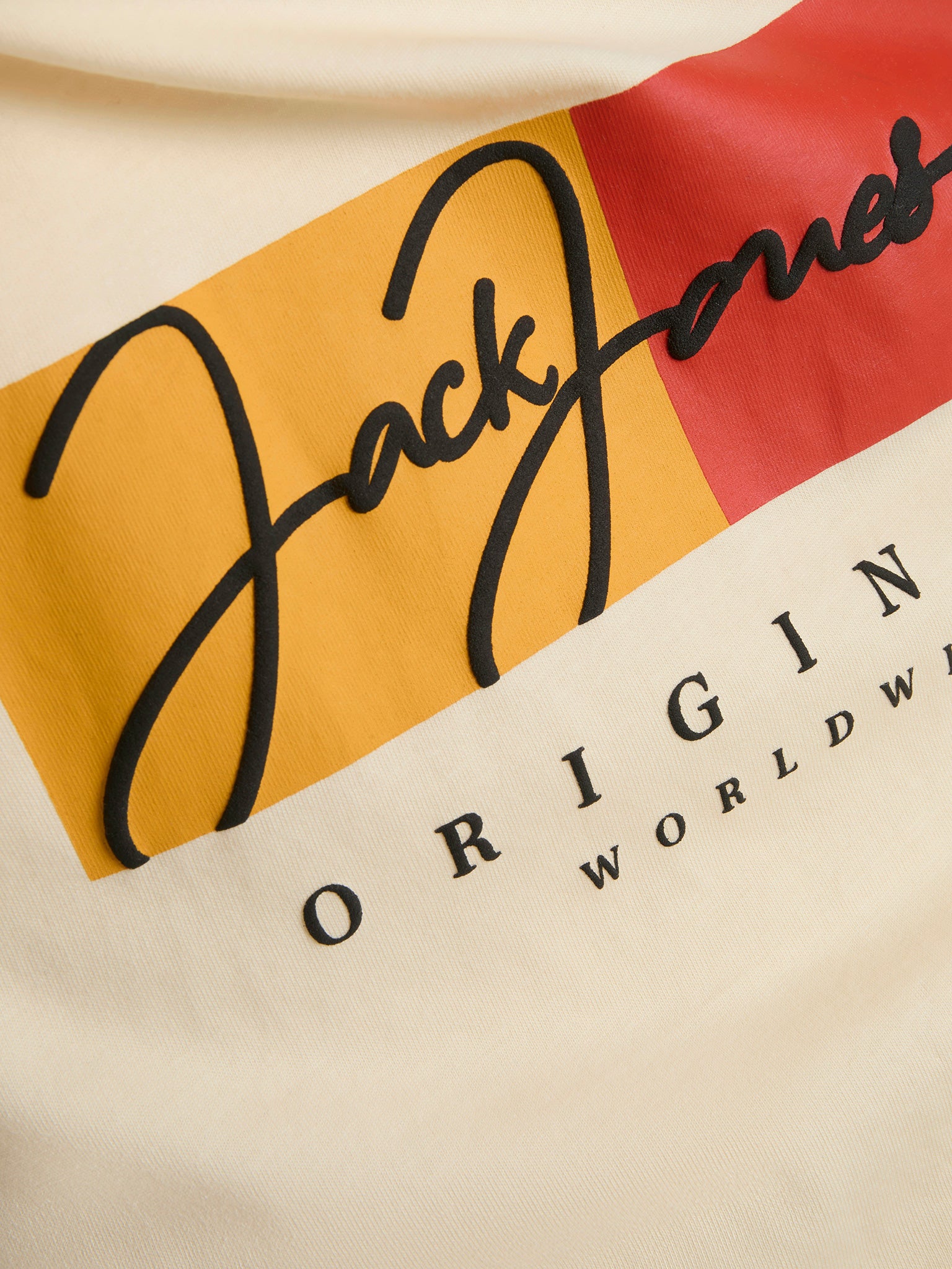 Ανδρικό t-shirt JORFREDERIKSBERG BOX SCRIPT TEE SS CN LN 12278266 | 12278266