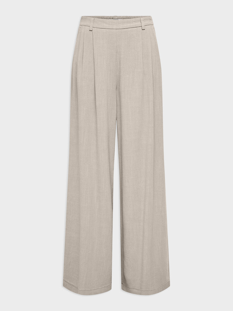 Γυναικείο παντελόνι ONLEMMIA-SIESTA MW LINEN WIDE PANT PNT 15370398 | 15370398