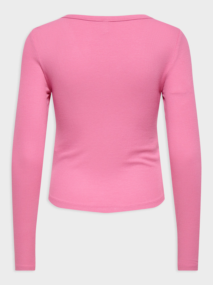 Γυναικεία μπλούζα ριπ ONLNORA L/S PLACET TOP CS JRS 15370884 | 15370884