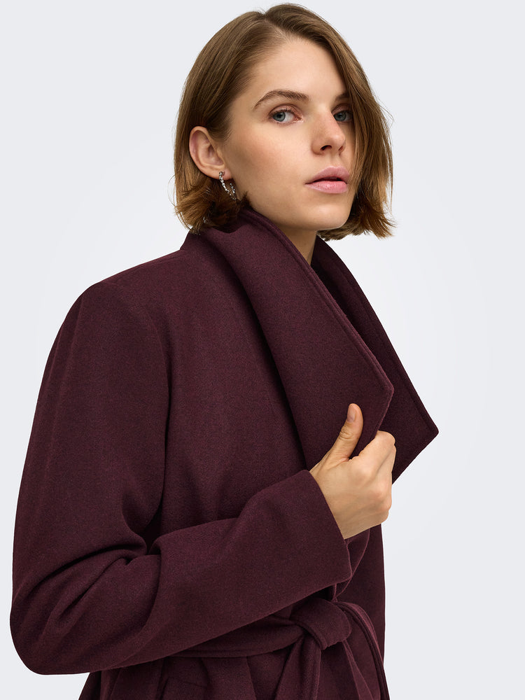 Γυναικείο παλτό ONLTRISH WRAP COAT BF OTW 15382200 | 15382200