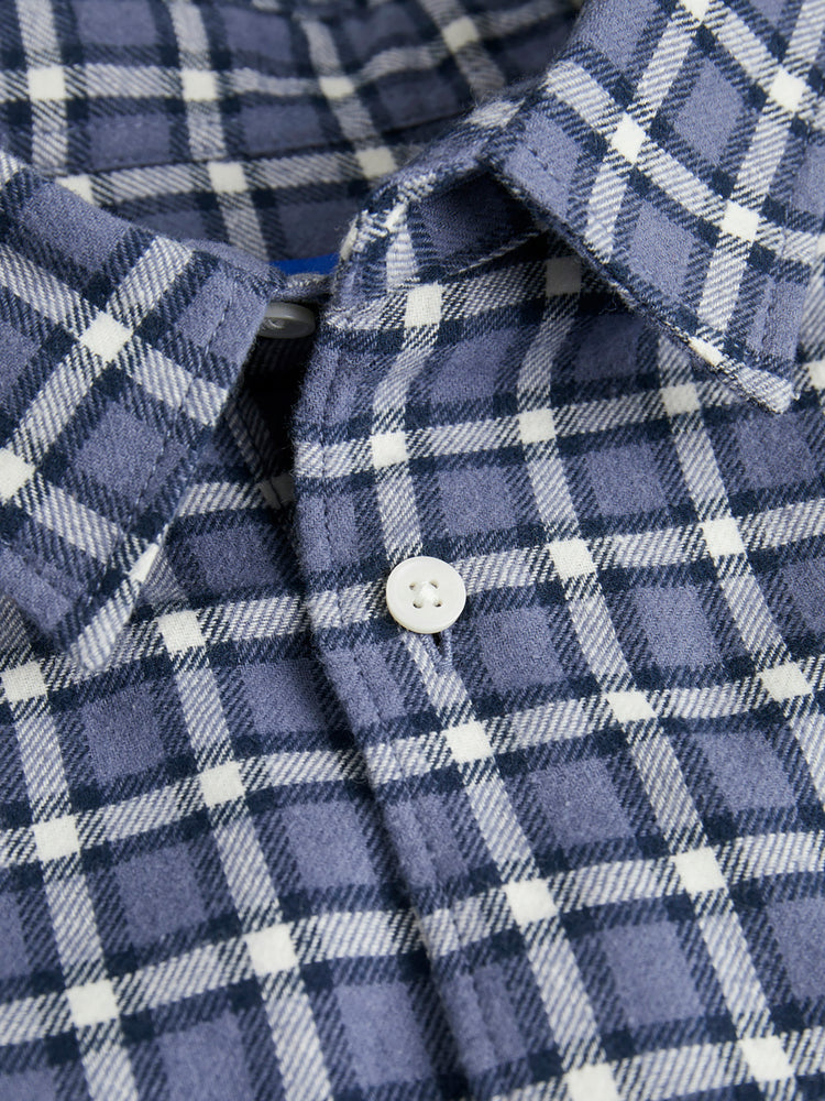 Ανδρικό πουκάμισο καρό JORJOSHUA FLANNEL CHECK SHIRT LS LN 12260776 | 12260776