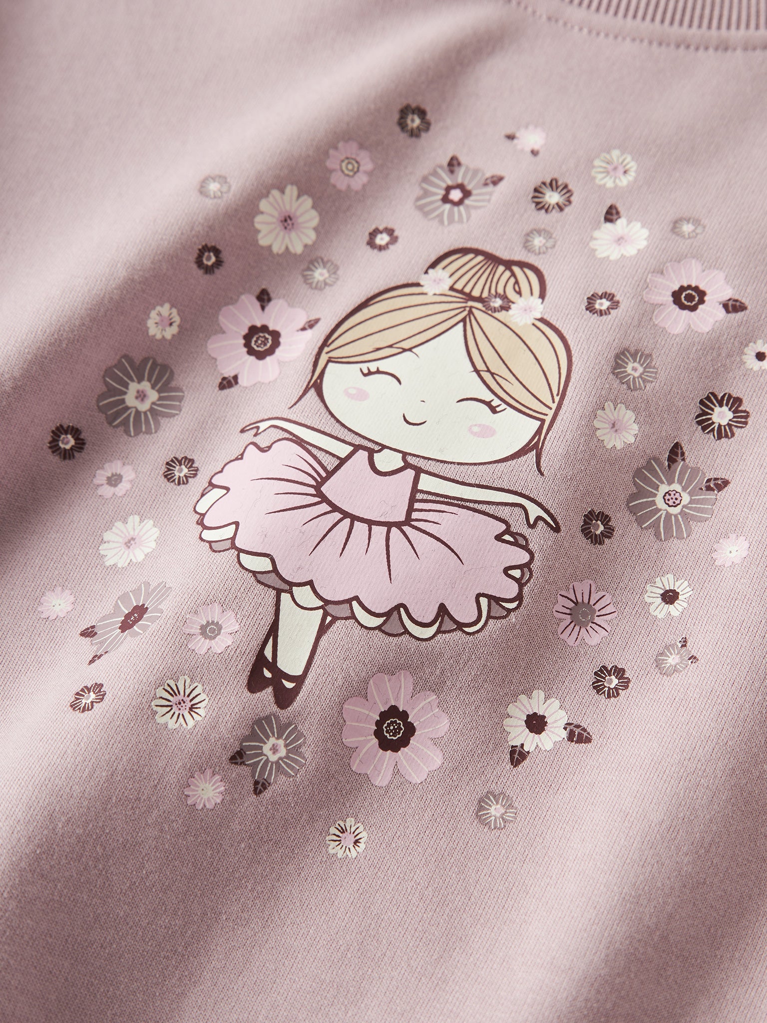 Παιδική μπλούζα φούτερ dancer NMFVILOUI LS RLX SWEAT 13234432 | 13234432