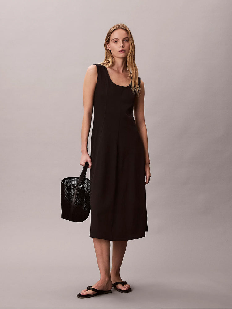 Γυναικείο φόρεμα SL SEAM DETAIL MIDI FLARE DRESS LV047F203GUB1 | LV047F203GUB1