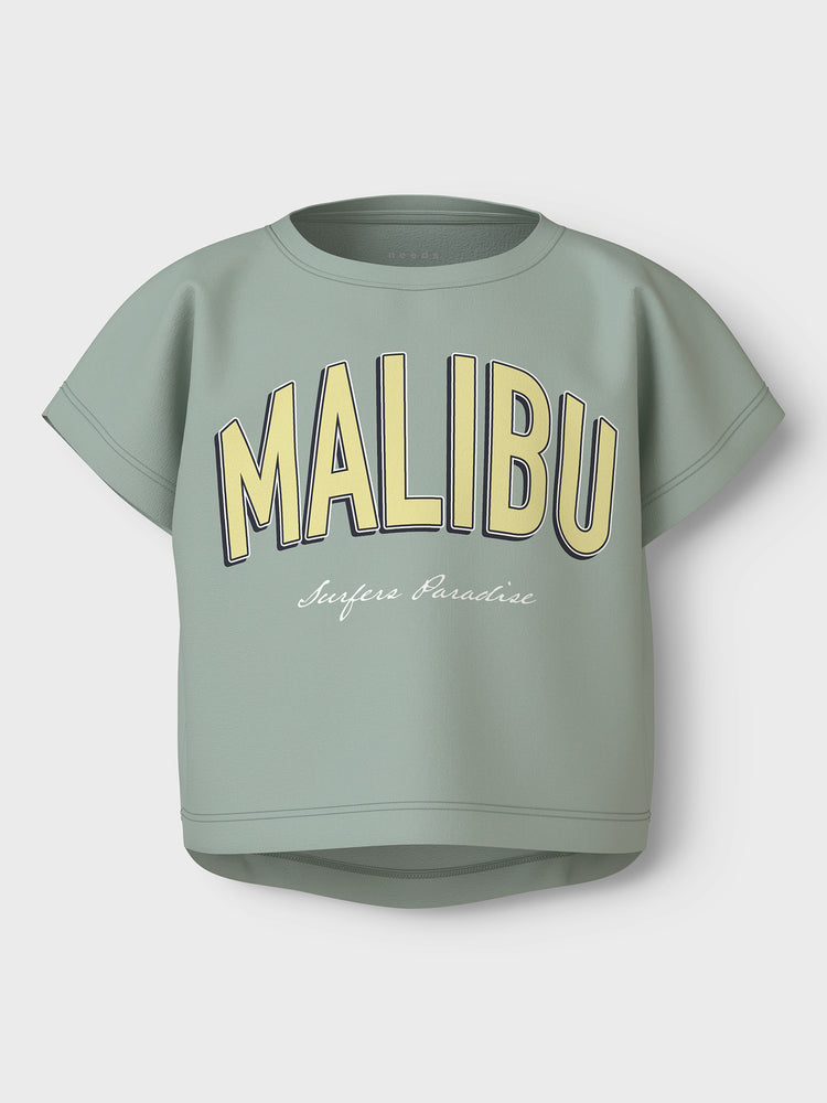 Εφηβική μπλούζα crop Malibu NKFVILMA CAPSL CROP TOP F1 NOOS 13215793 | 13215793
