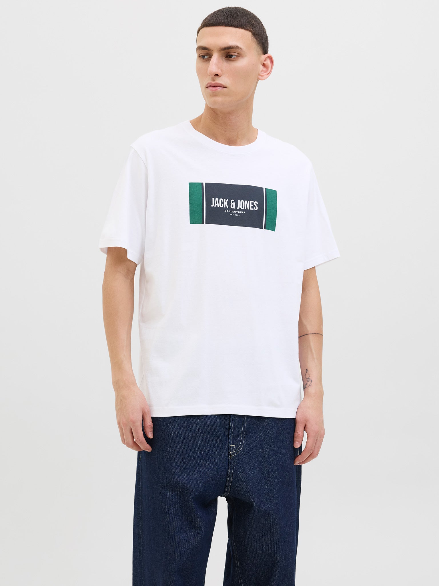 Ανδρικό t-shirt JJHAYATO TEE SS CREW NECK BTS 12278508 | 12278508