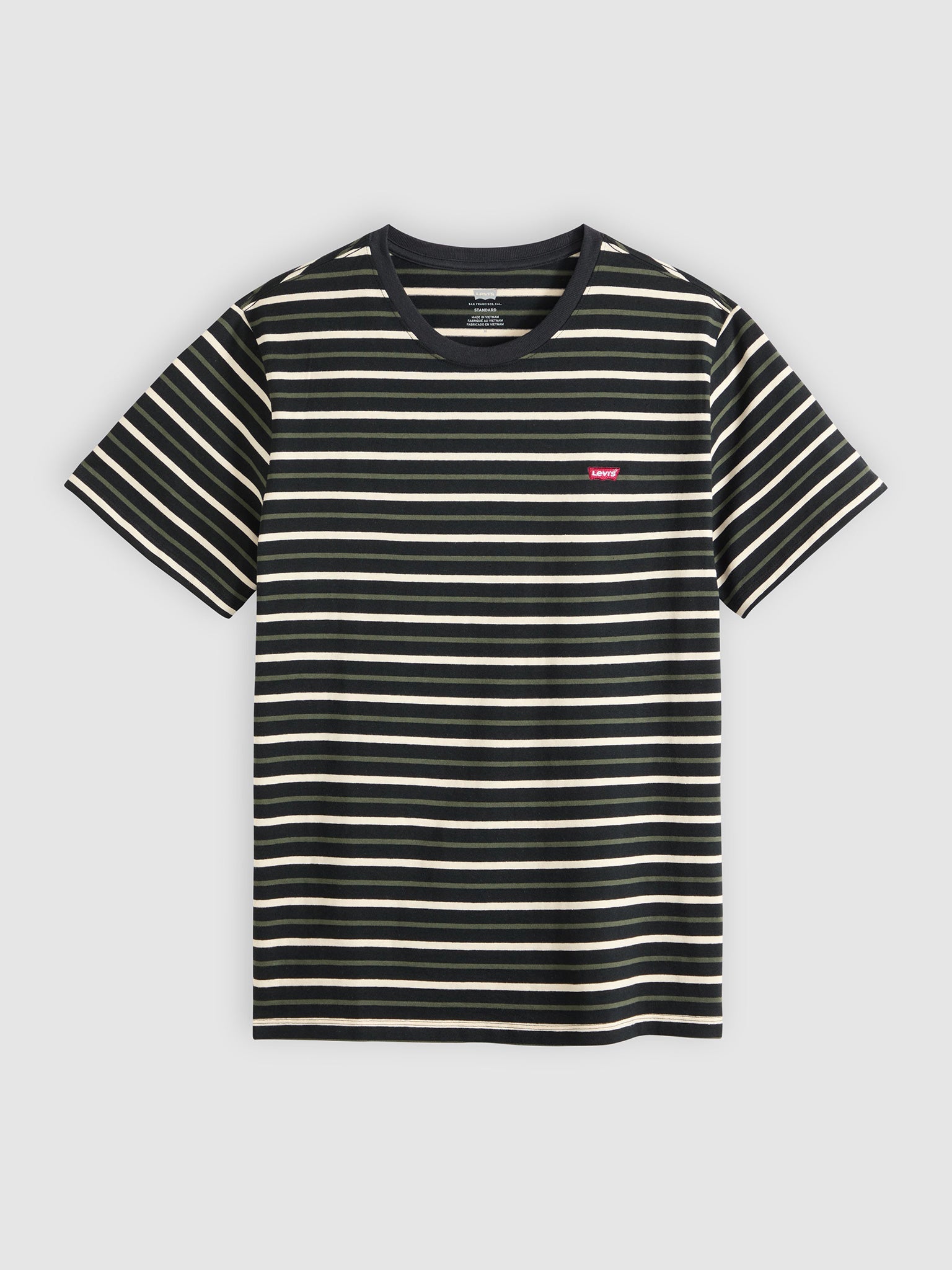 Ανδρικό t-shirt ριγέ 566050303 | 566050303