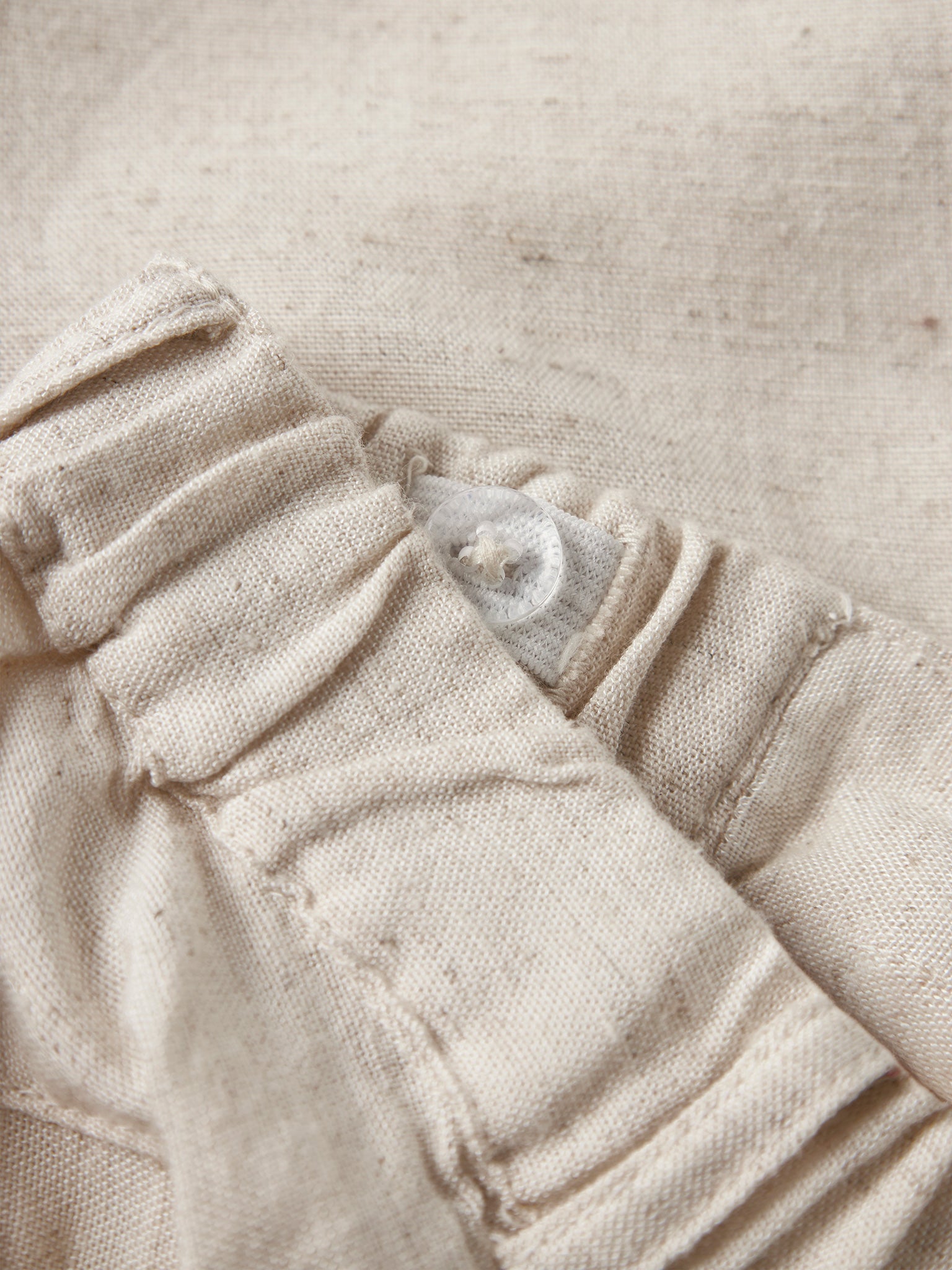 Παιδική βερμούδα λινή μελανζέ | 13214173