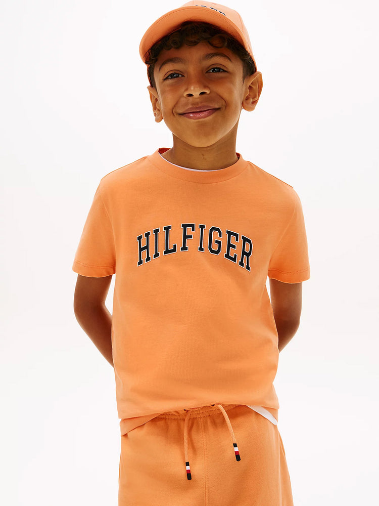 Παιδική μπλούζα μακό HILFIGER VARSITY T-SHIRT KB0KB10420SEV | KB0KB10420SEV