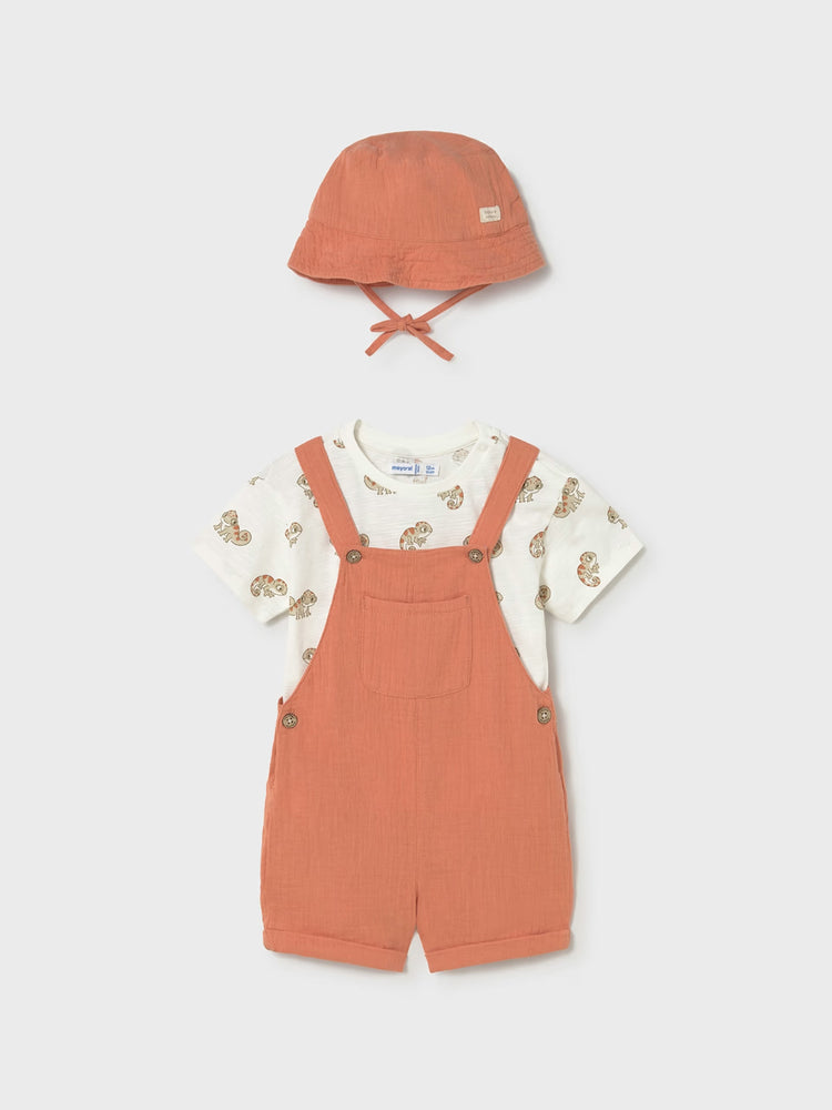 Βρεφικό σύνολο με σαλοπέτα | 26-01663-023