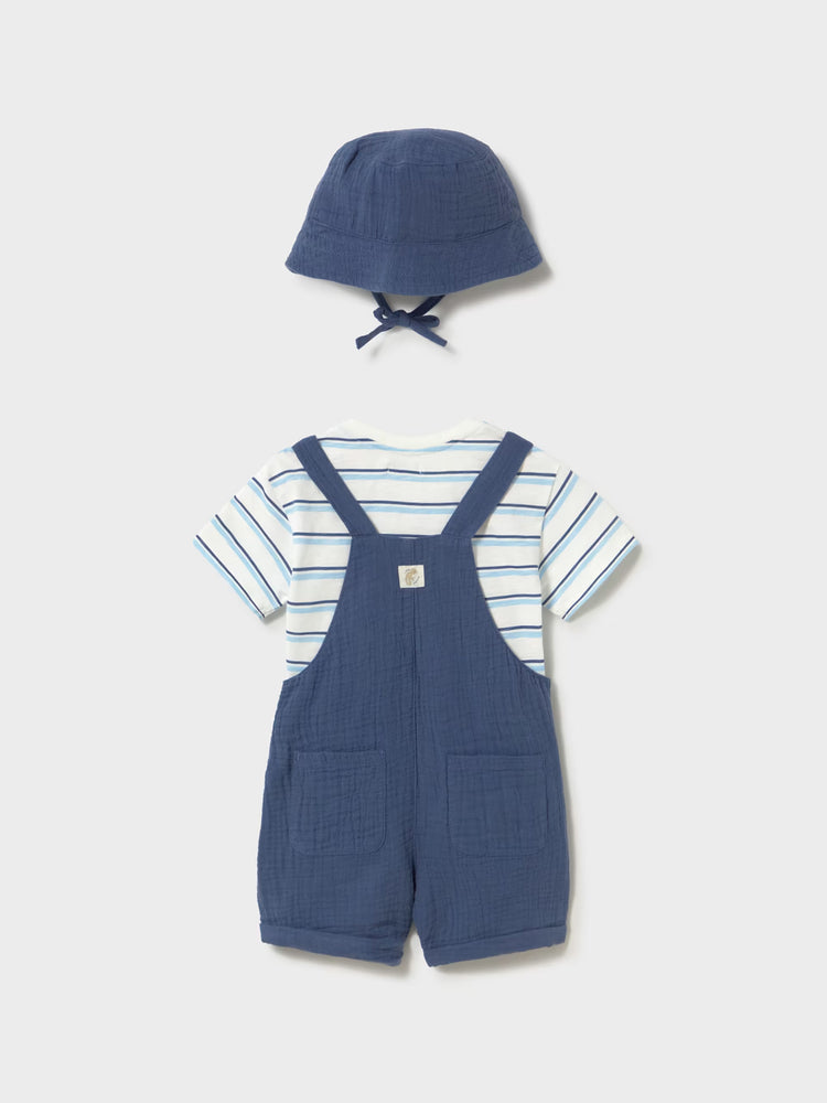 Βρεφικό σύνολο με σαλοπέτα | 26-01663-024