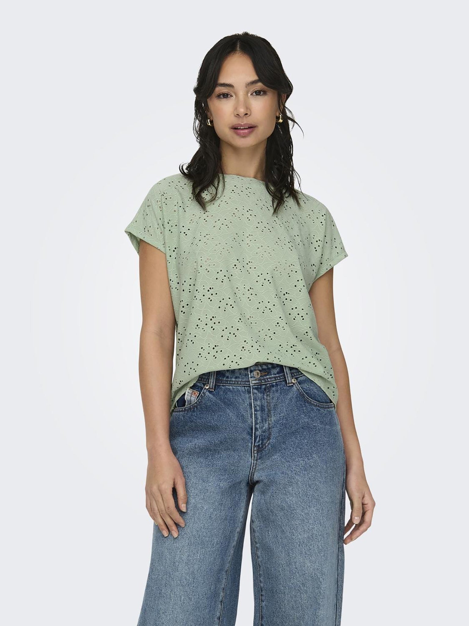Γυναικείο top ONLSMILLA S/S TOP JRS NOOS 15231005 | 15231005