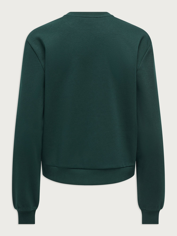 Γυναικεία μπλούζα φούτερ ONLYDA XMAS L/S O-NECK BOX SWT 15270956 | 15270956