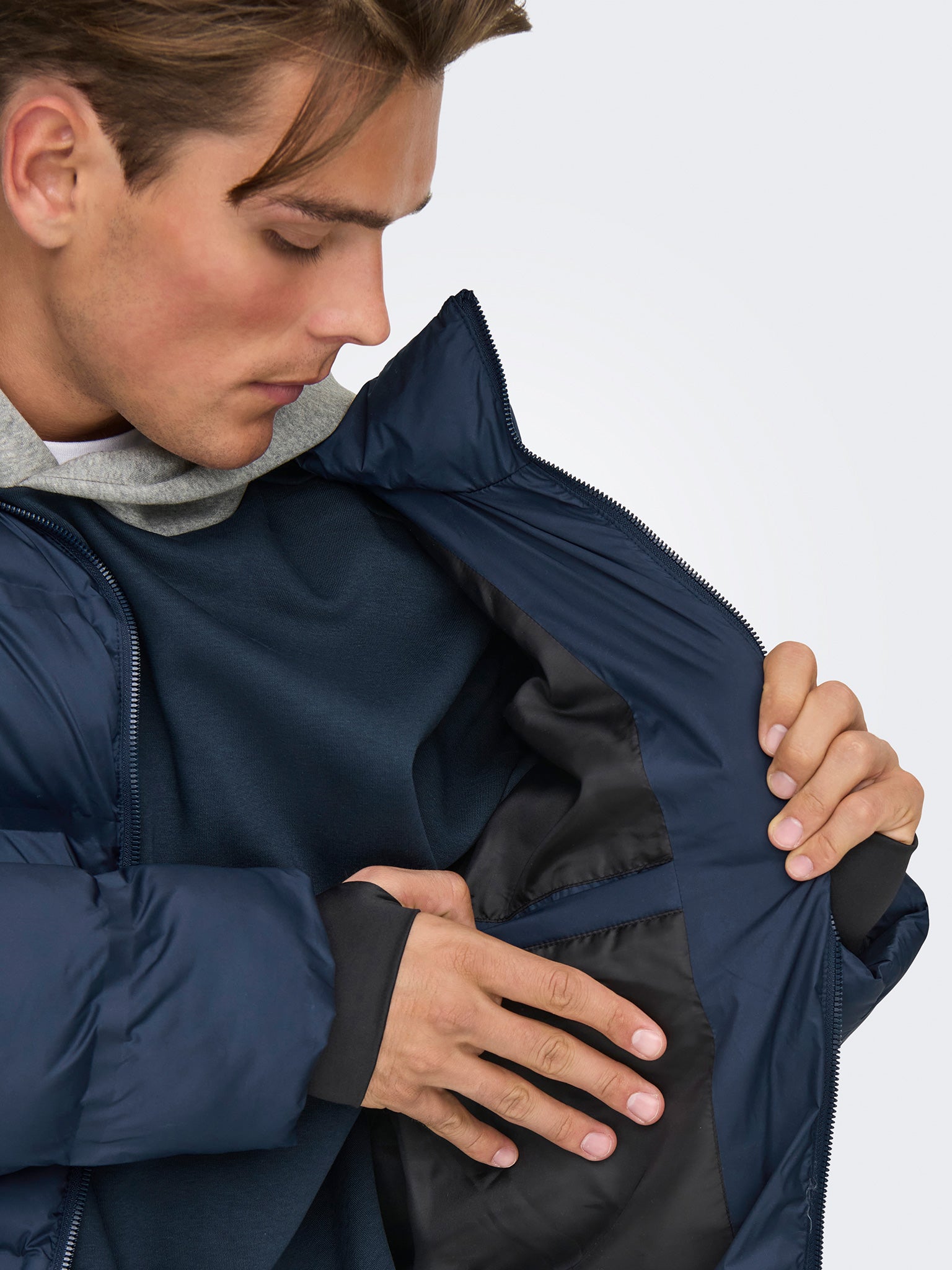 Ανδρικό μπουφάν puffer ONSUNION SEAMLESS LIFE PUFFER JACKET 22034834 | 22034834