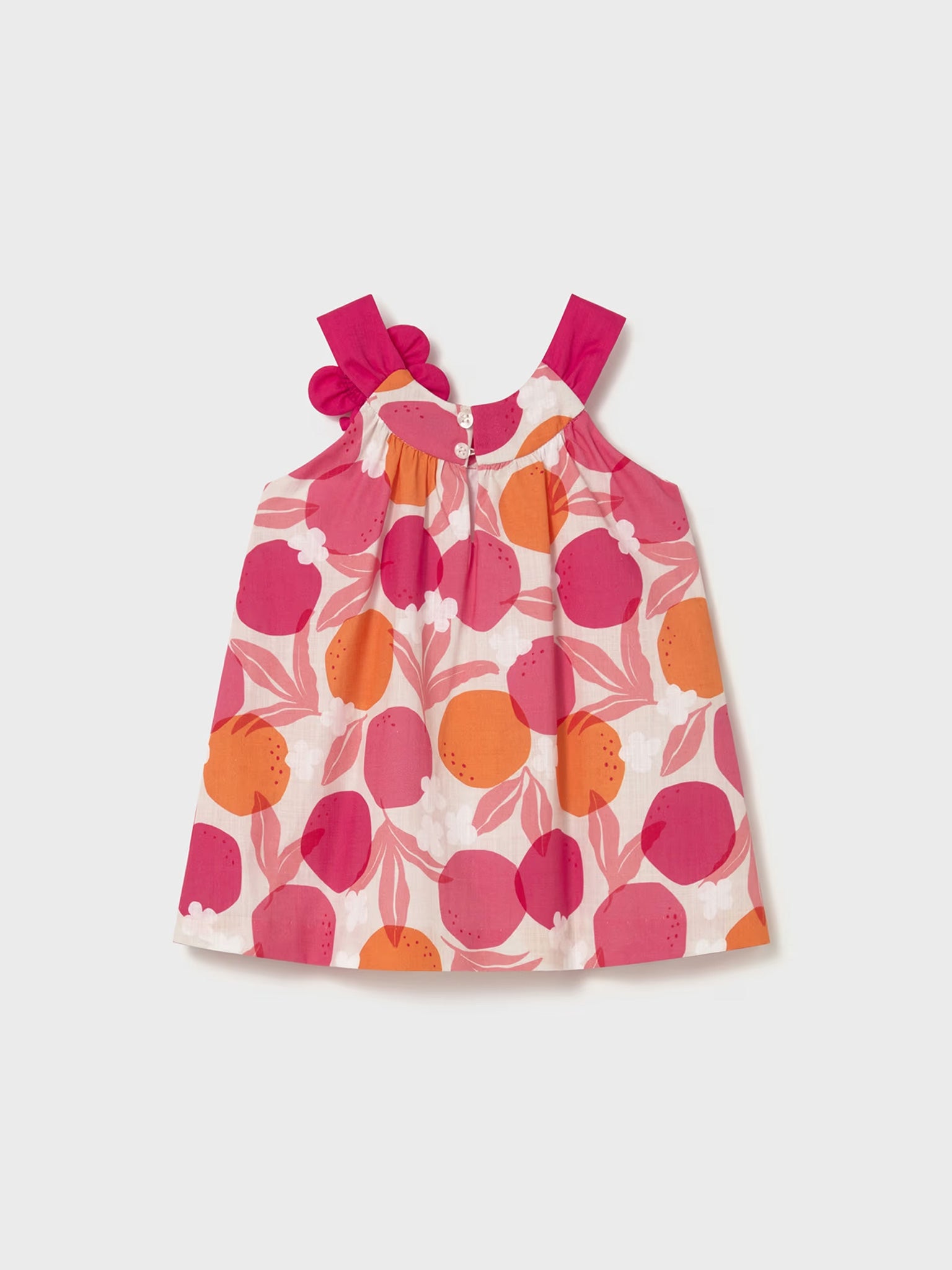 Βρεφικό φόρεμα στάμπες λουλούδι | 26-01991-090