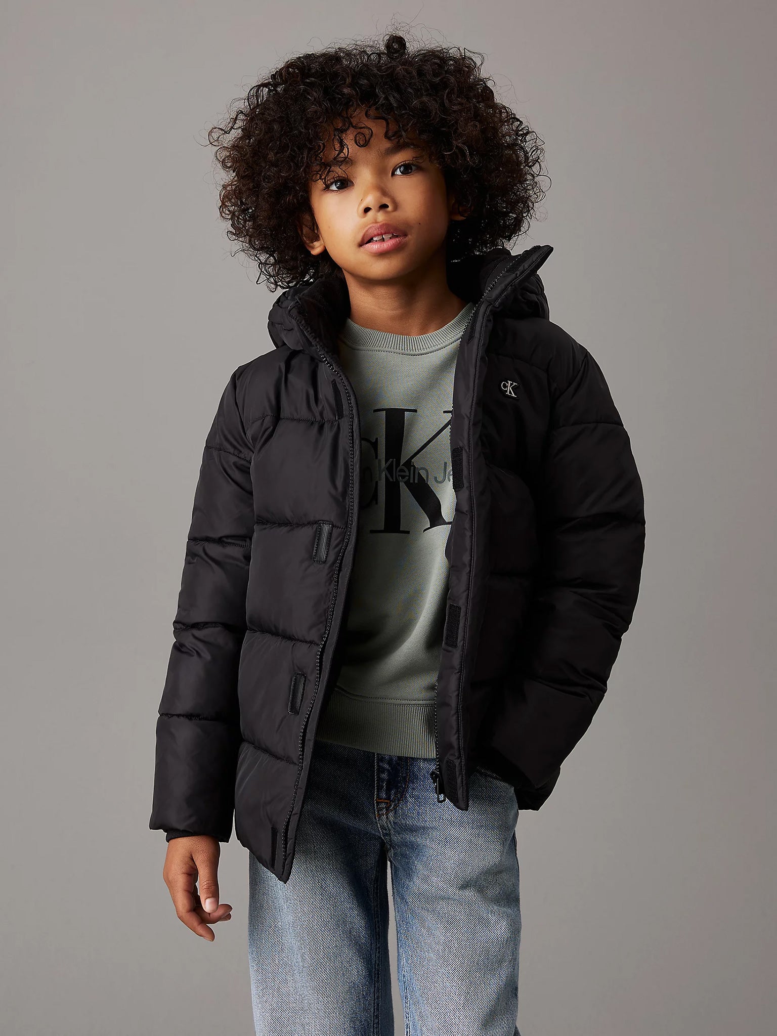 Εφηβικό μπουφάν puffer ESSENTIAL PUFFER JACKET IB0IB01276BEH | IB0IB01276BEH