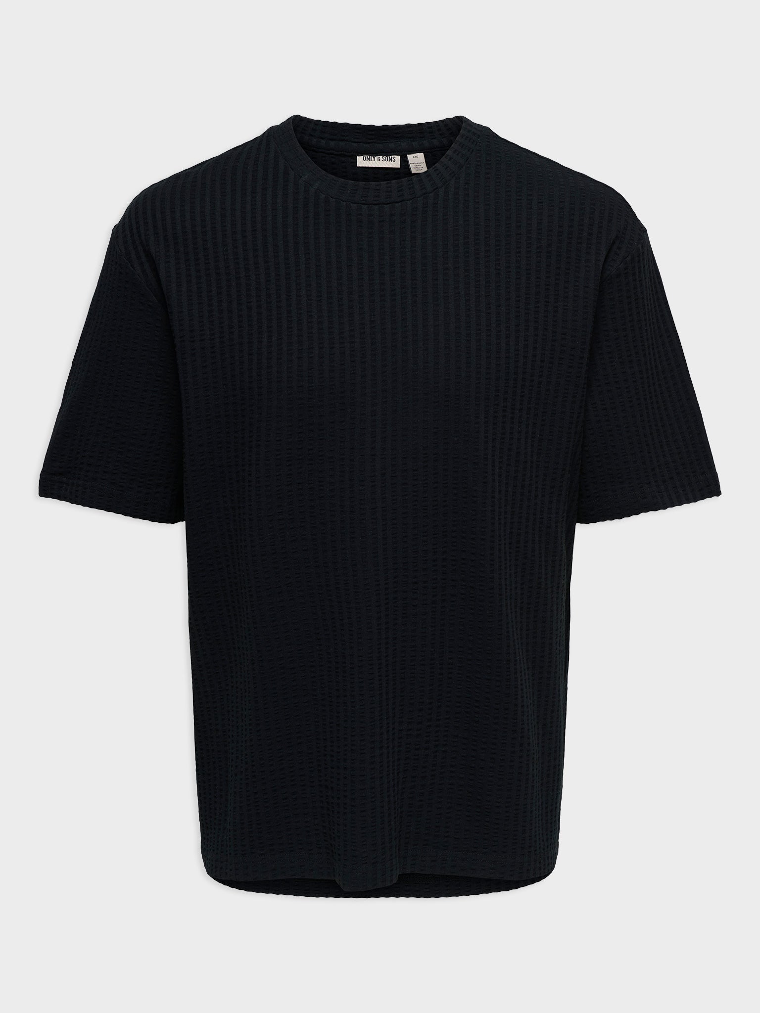 Ανδρικό t-shirt ONSAUSTIN BOXY SS SEERSUCKER TEE 22038188 | 22038188