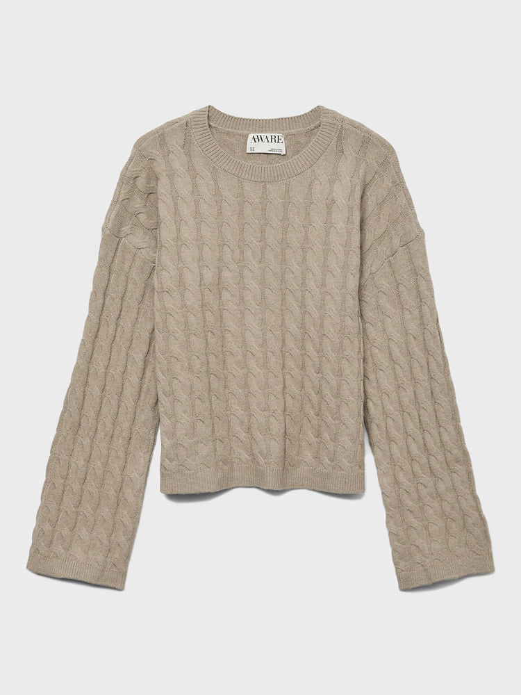 Γυναικεία μπλούζα πλεκτή AWLORELLA LS O-NECK KNIT NOOS 10319710 | 10319710