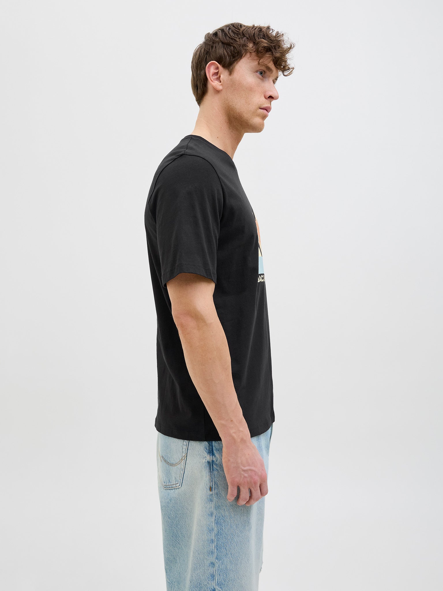 Ανδρικό t-shirt JJBARBADOS TEE SS CREW NECK 12269416 | 12269416