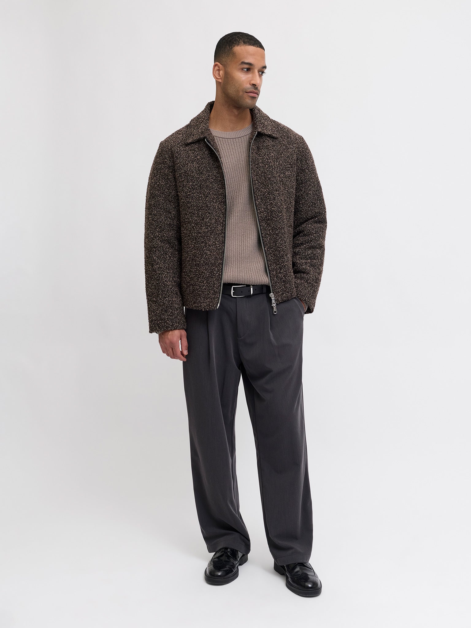 Ανδρική μπλούζα πλεκτή JJKAITO KNIT CREW NECK BF 12278922 | 12278922