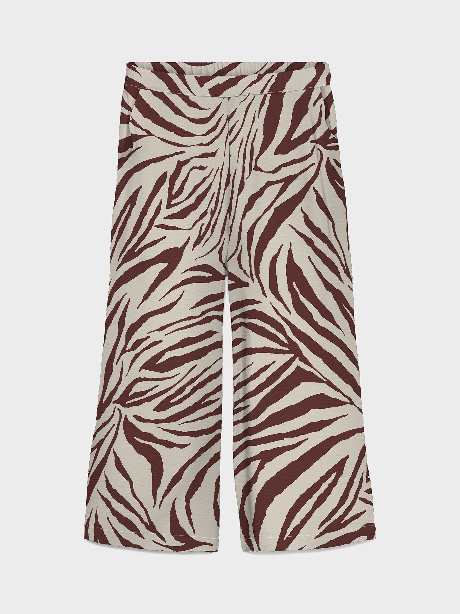 Γυναικεία ζιπ κιλότ εμπριμέ VMJOSIE HW CULOTTE PANT WVN 10341598 | 10341598