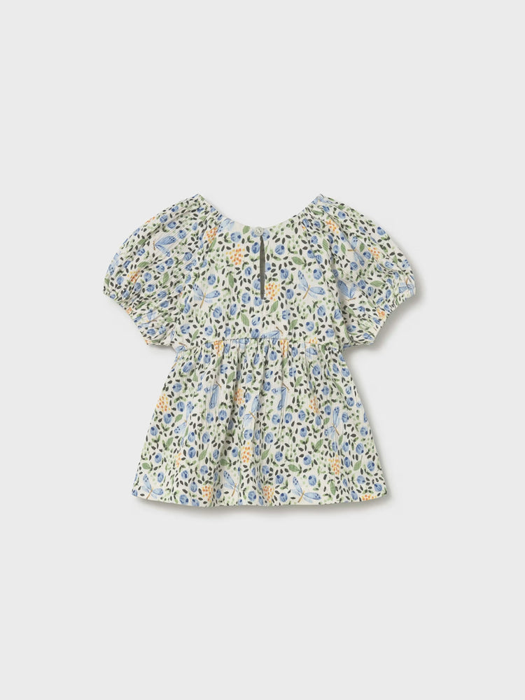 Βρεφική μπλούζα φλοράλ | 26-01105-035