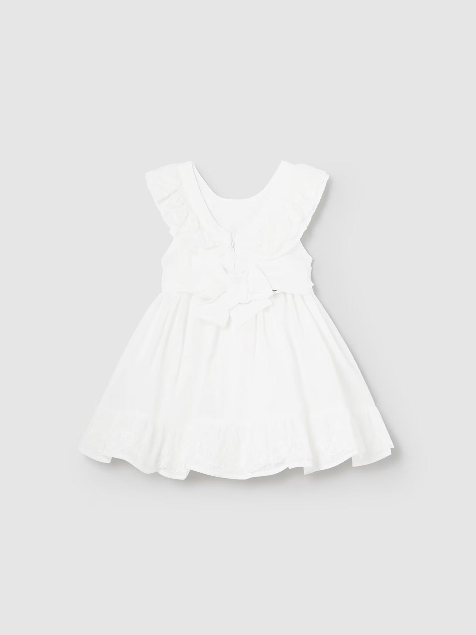 Βρεφικό φόρεμα με ζωνάκι 24-01903-051 | 24-01903-051