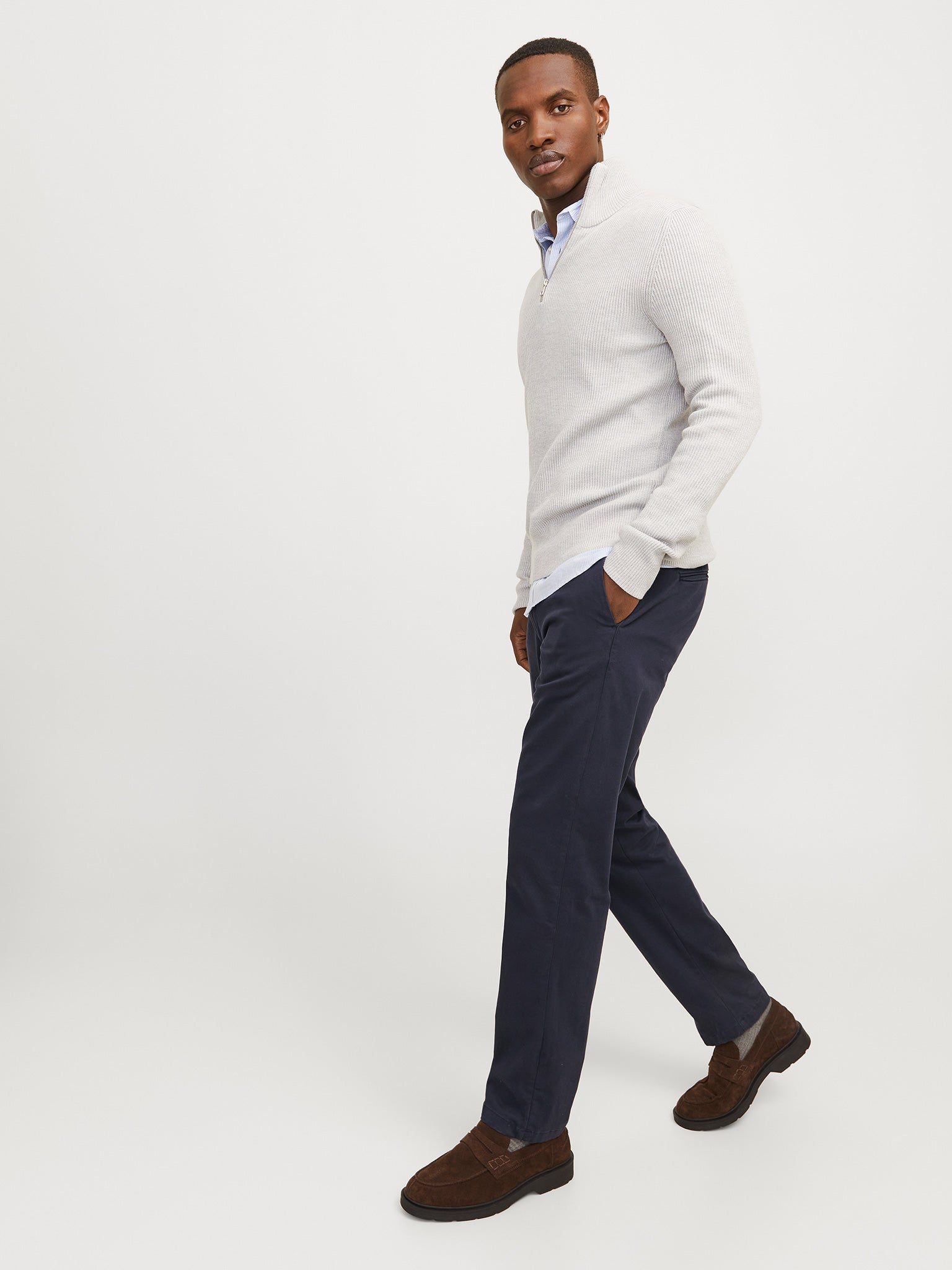 Ανδρικό παντελόνι JPSTKANE BARRET CHINO NOOS 12268490 | 12268490