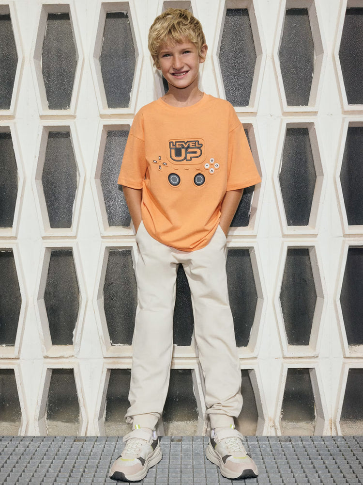 Εφηβικό παντελόνι φόρμας βασικό | 26-00744-052