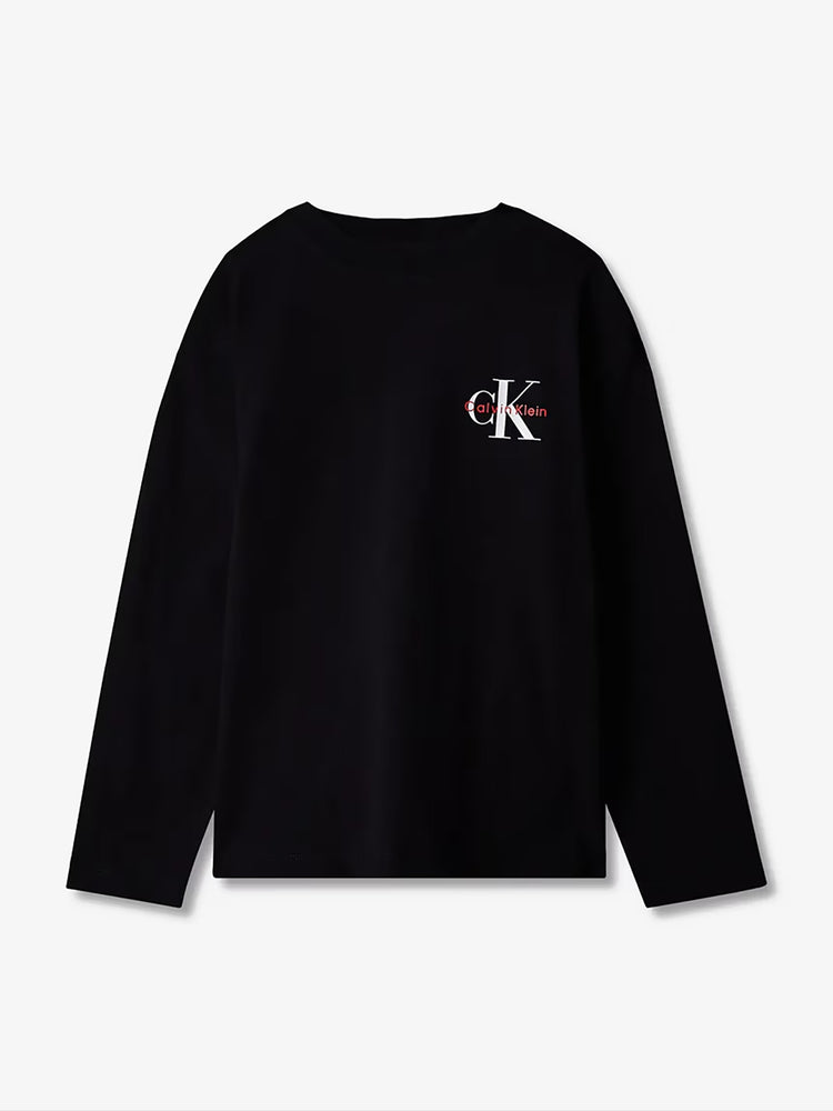 Παιδική μπλούζα μακό SMALL CHEST MONOLOGO LS T-SHIRT LVCKTJA17UBEH | LVCKTJA17UBEH
