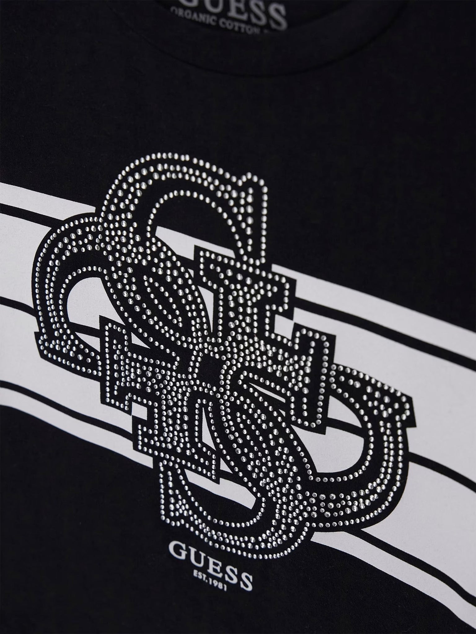 Εφηβική μπλούζα midi ss t-shirt J5YI09K6YW4JBLK | J5YI09K6YW4JBLK
