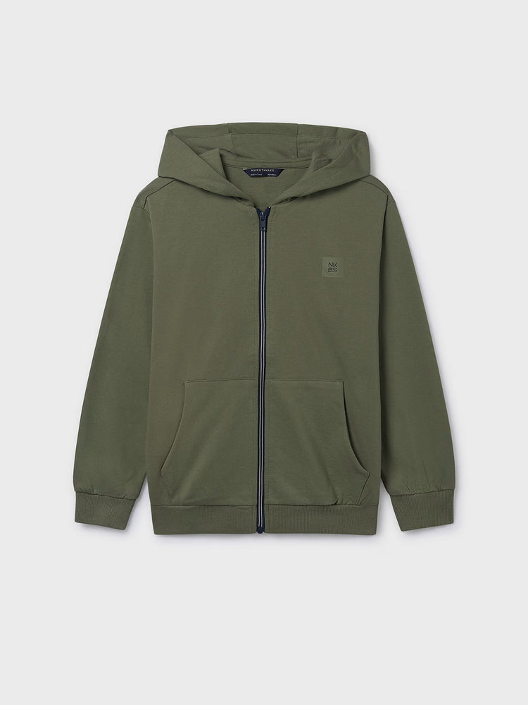 Εφηβική ζακέτα φούτερ με κουκούλα | 26-00804-054