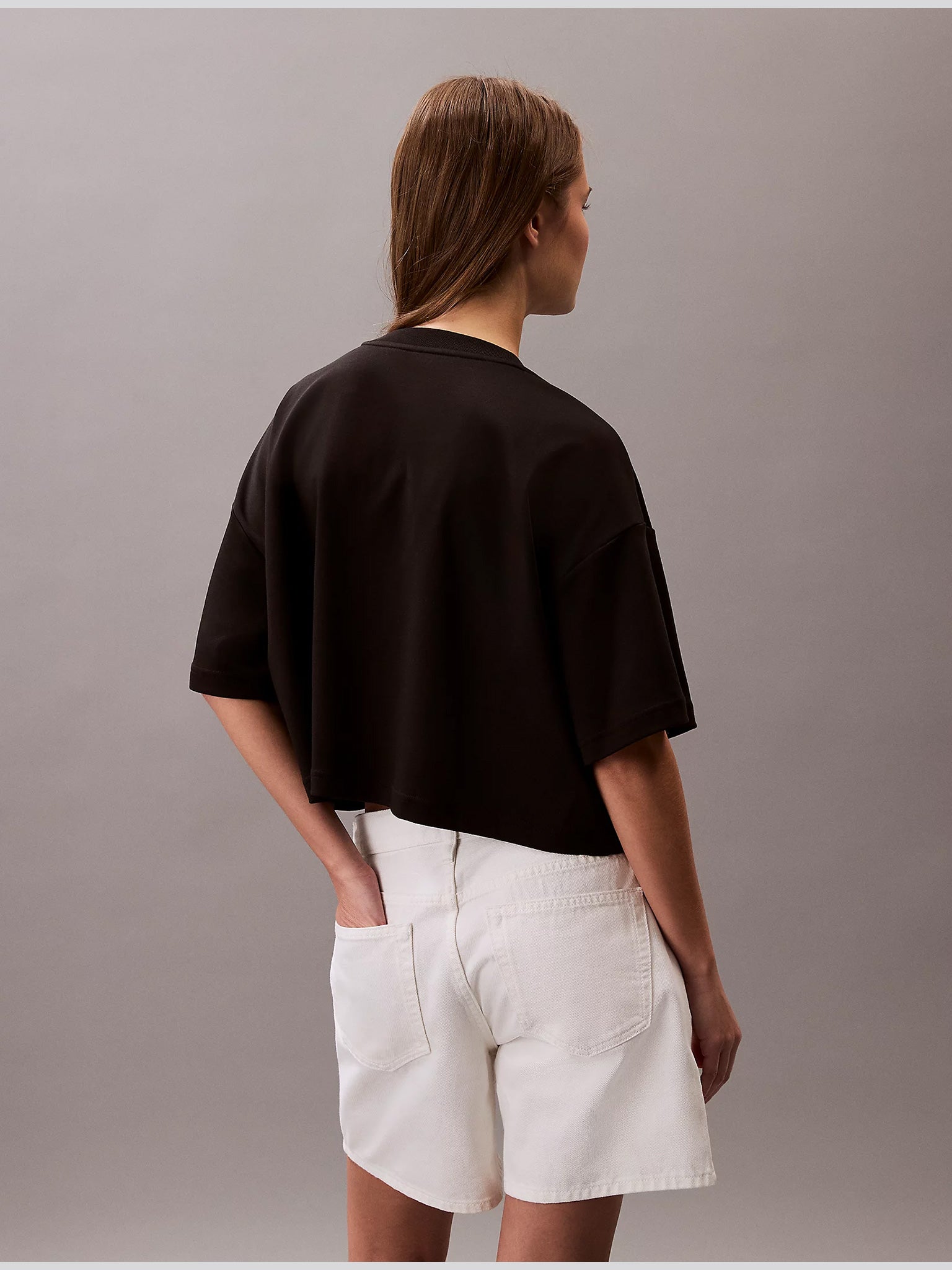 Γυναικείο t-shirt cropA-SS Boxy Logo Graphic Tee LV044C903GUB1 | LV044C903GUB1
