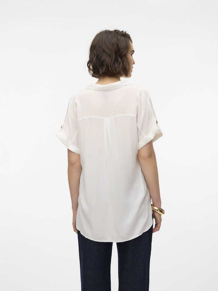 Γυναικείο πουκάμισο VMBUMPY S/S SHIRT WVN GA NOOS 10310139 | 10310139