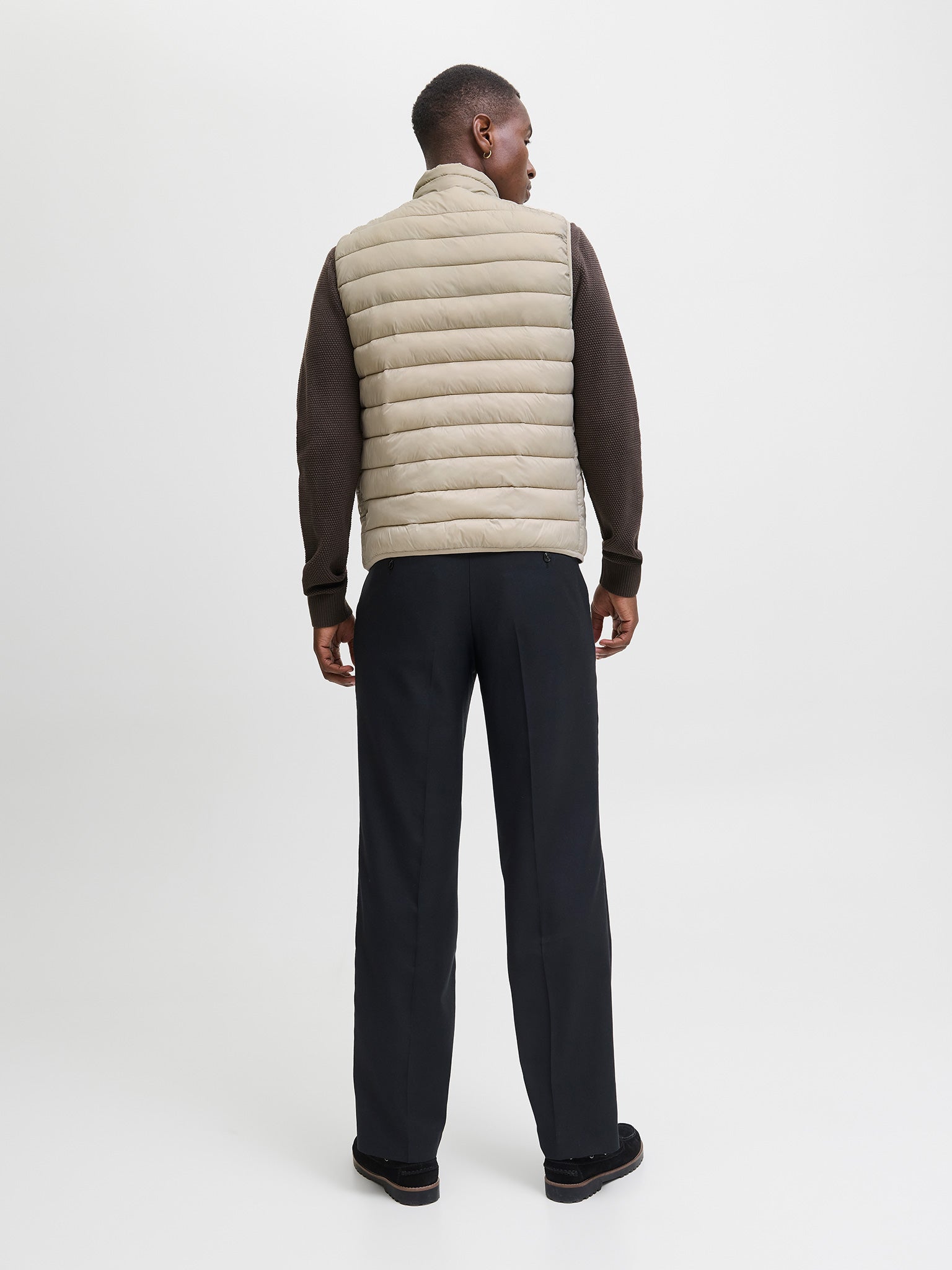 Ανδρικό γιλέκο puffer JJEBRADLEY LIGHT BODYWARMER COLLAR 12280973 | 12280973
