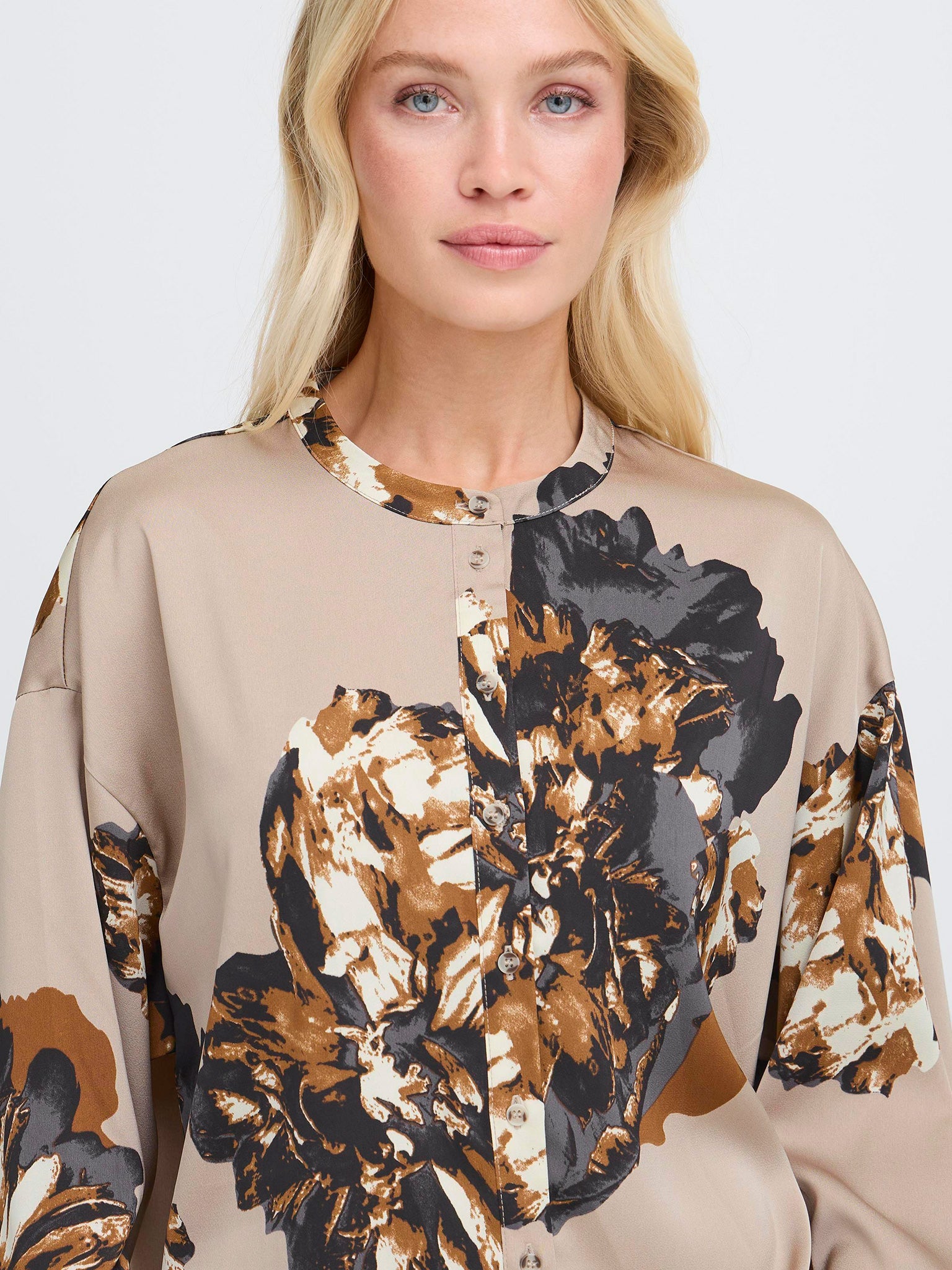 Γυναικεία μπλούζα με κουμπιά BYJANNIKE BOW SHIRT 20818132 | 20818132