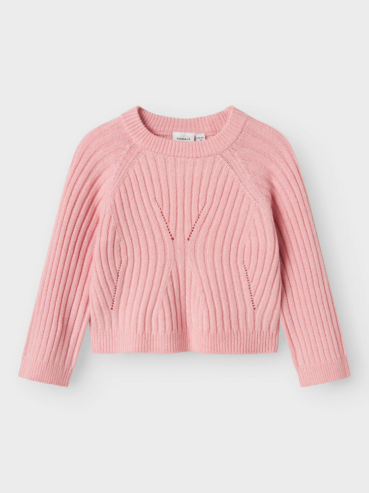 Παιδική μπλούζα πλεκτή NMFRIKINE LS SHORT KNIT PULLOVER 13244691 | 13244691