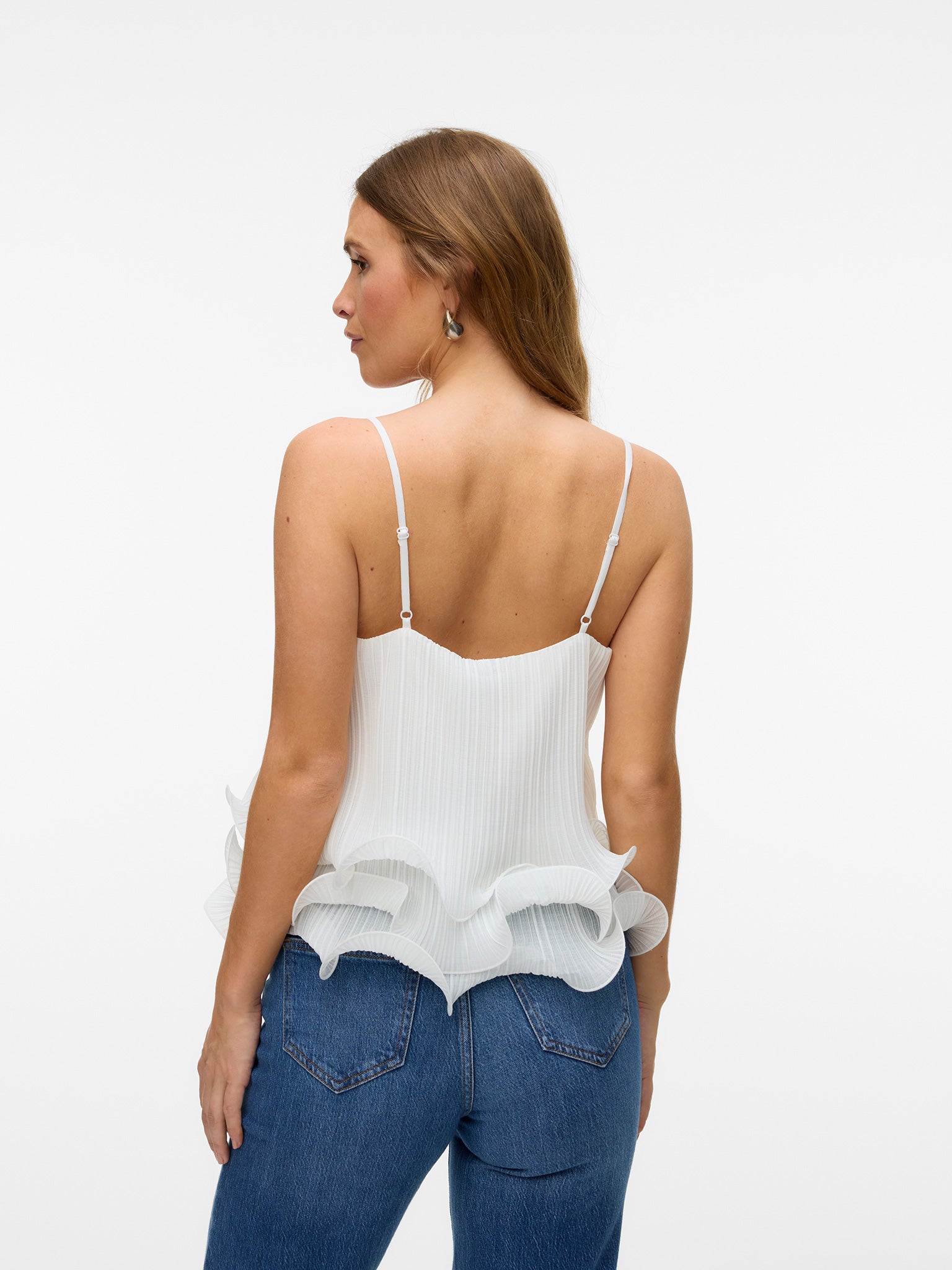 Γυναικείο top πλισέ VMNOVA SL PLEATED TOP WVN EXP 10337112 | 10337112