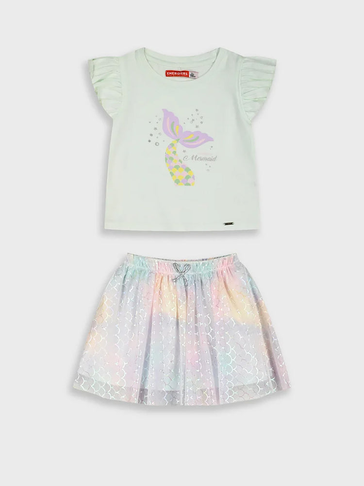 Παιδικό σετ με φούστα τούλινη | 15-226304-0