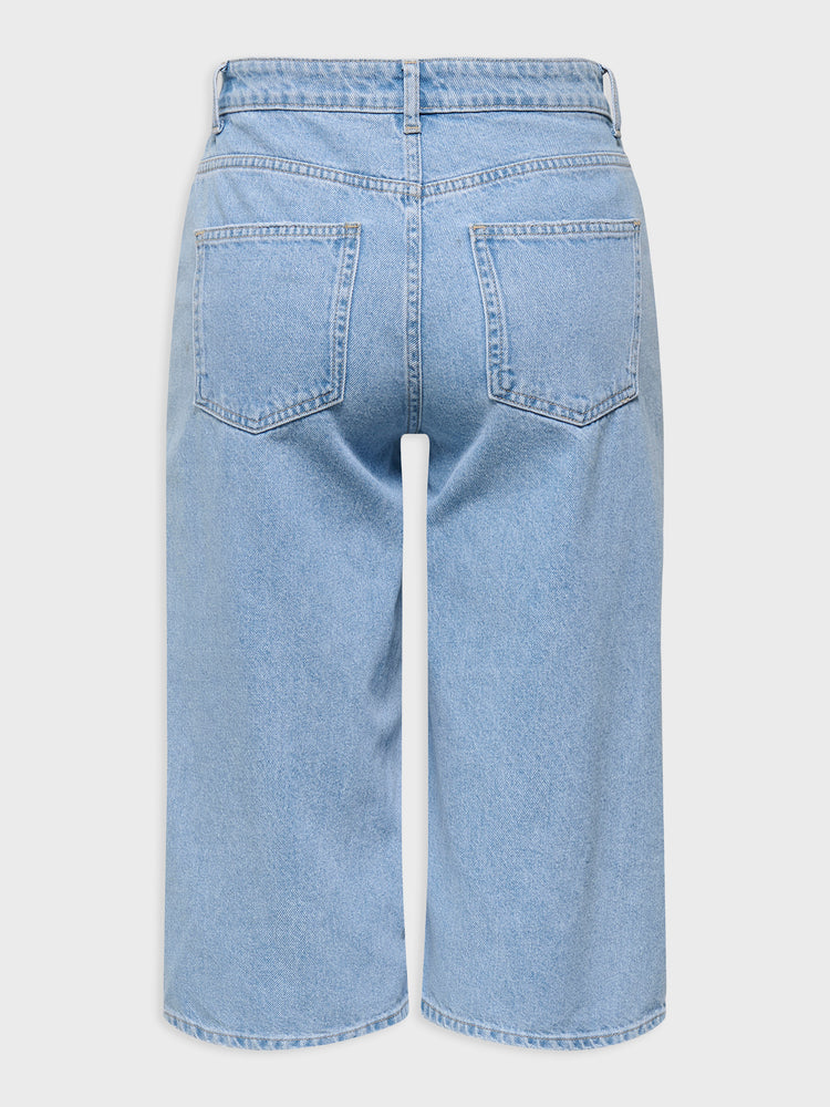 Γυναικεία βερμούδα τζιν light blue ONLMERLA HW LONG SHORTS DNM AKM MOCH 15352304 | 15352304